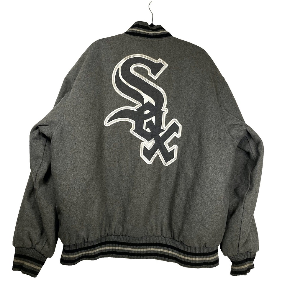 Chicago White Sox Reversible Varsity Jacket Vintage JH Design 3XL Baseball
